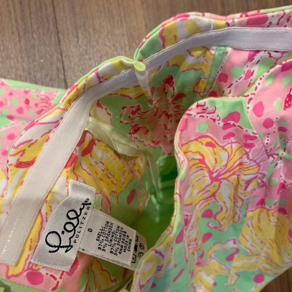 Fillies for Lillies Scalloped Strapless Dress - Picture 3 of 4